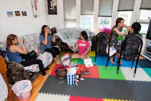 Lina & Dylan wedding photograph - Granville Island