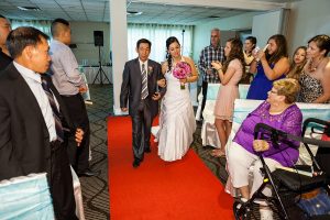 Lina & Dylan wedding photograph - Granville Island