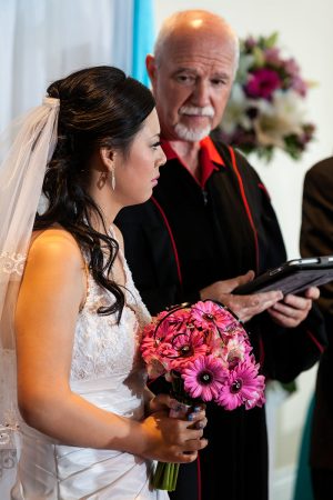 Lina & Dylan wedding photograph - Granville Island