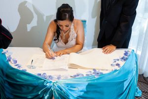 Lina & Dylan wedding photograph - Granville Island