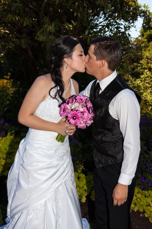 Lina & Dylan wedding photograph - Granville Island