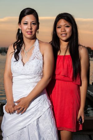 Lina & Dylan wedding photograph - Granville Island