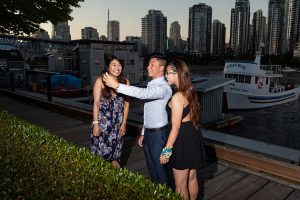 Lina & Dylan wedding photograph - Granville Island